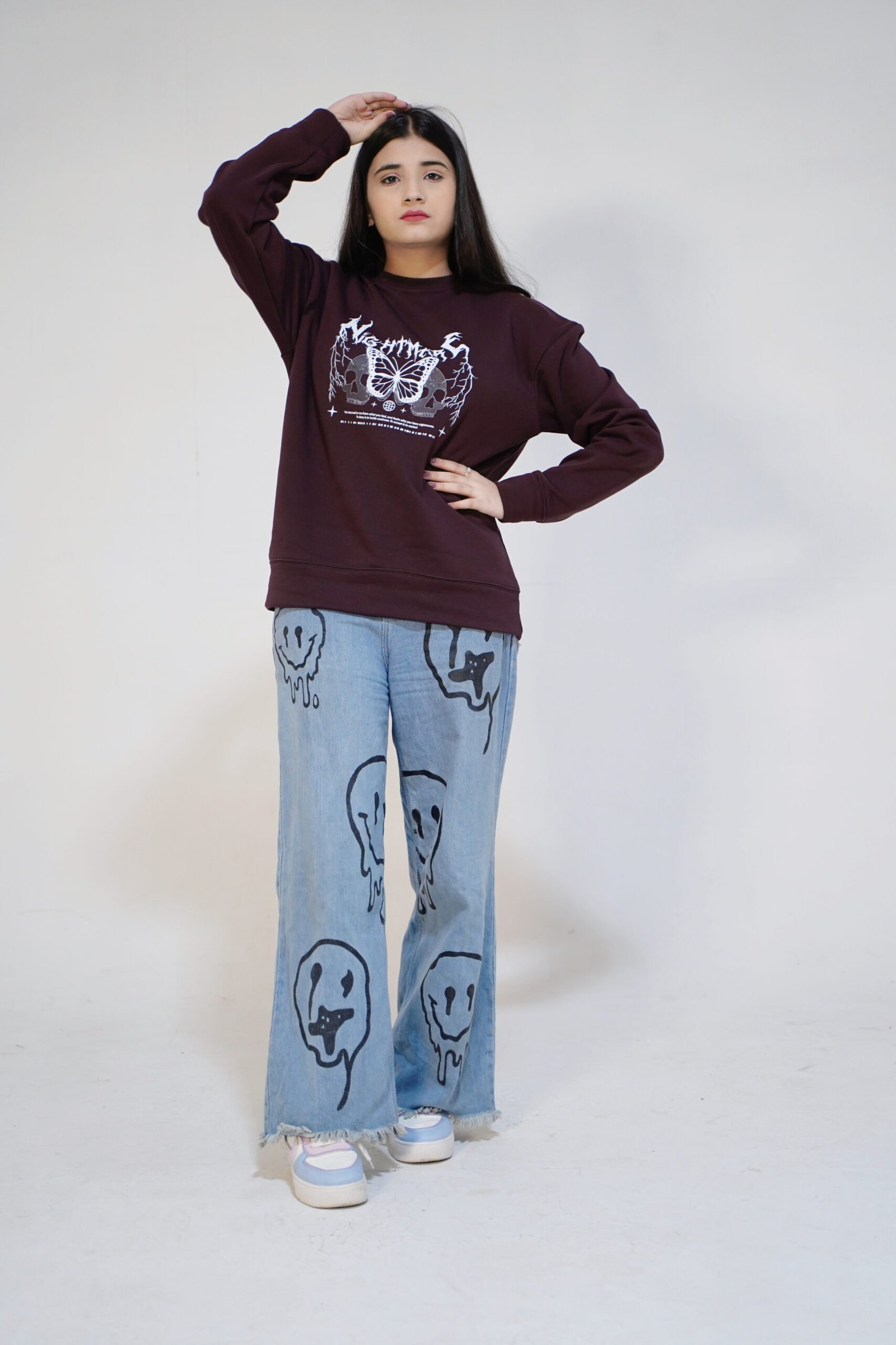 Nightmare Oversized Sweatshirt