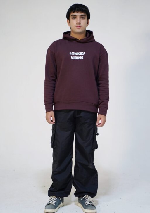 Lowkey Vibing Oversized Hoodie