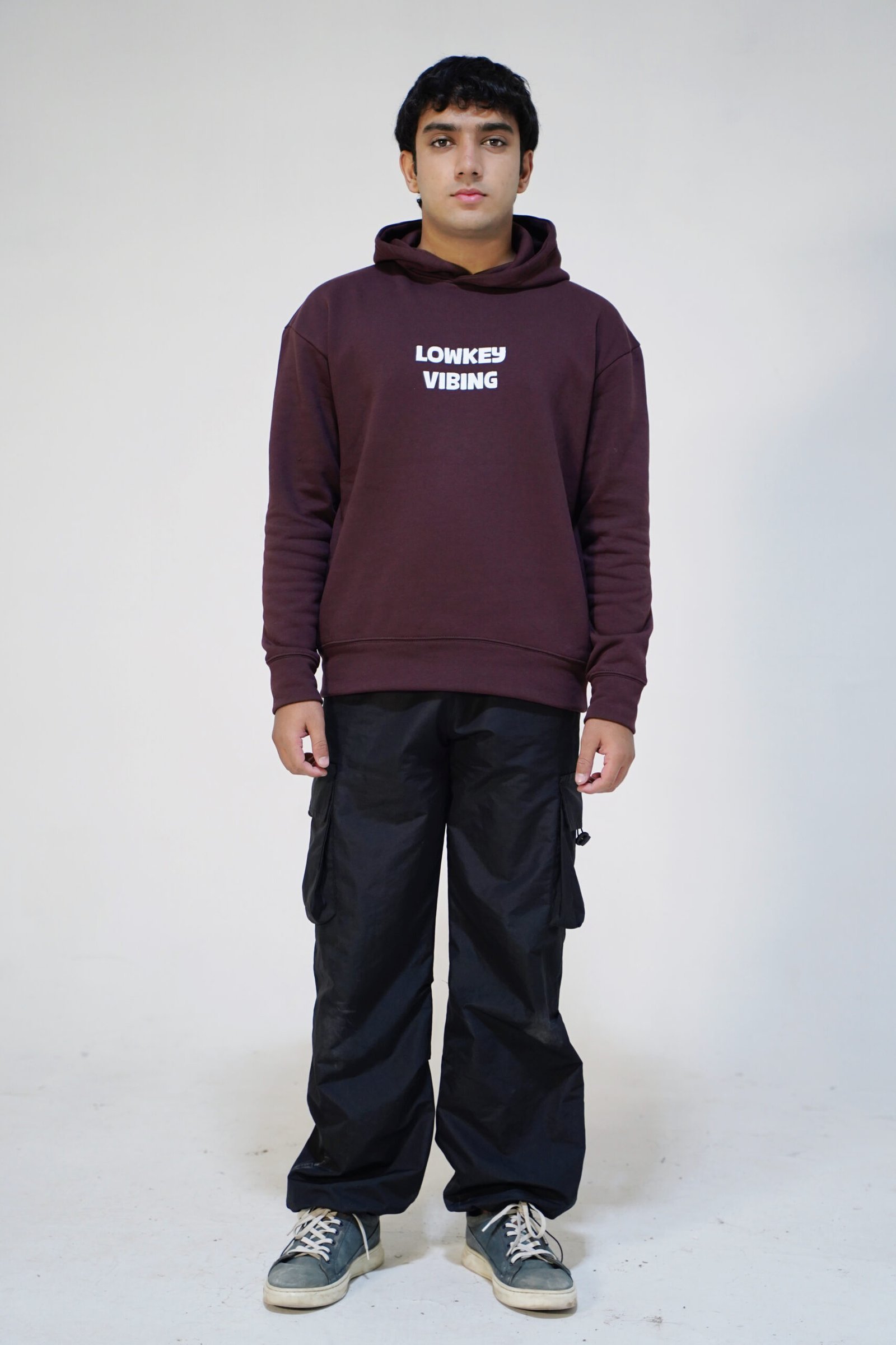 Lowkey Vibing Oversized Hoodie