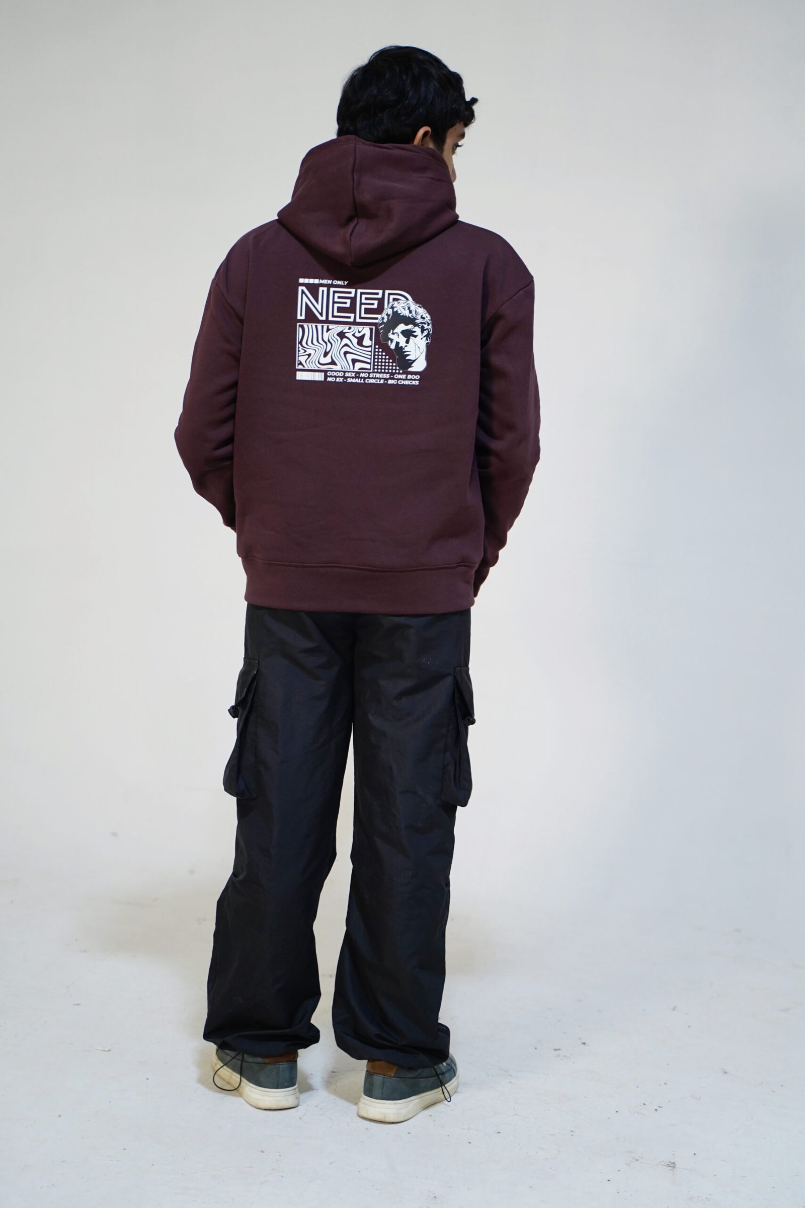 Lowkey Vibing Oversized Hoodie